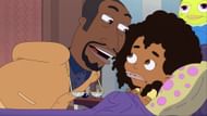 Missy struggles with overwhelming anxiety as her parents try to comfort her before her first day of high school. (Image via Netflix)